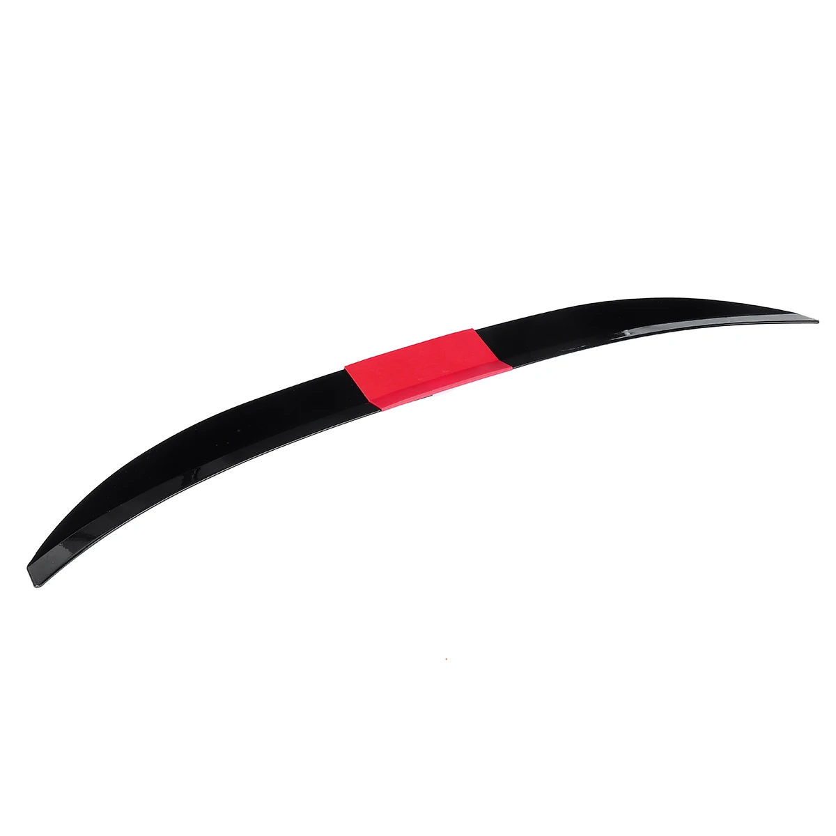 1pc Universal Black Red Car ABS Three-section Tail Wing Rear Trunk Spoiler Wing Lip DIY Parts For Benz W205 W204 W203 W117 C117