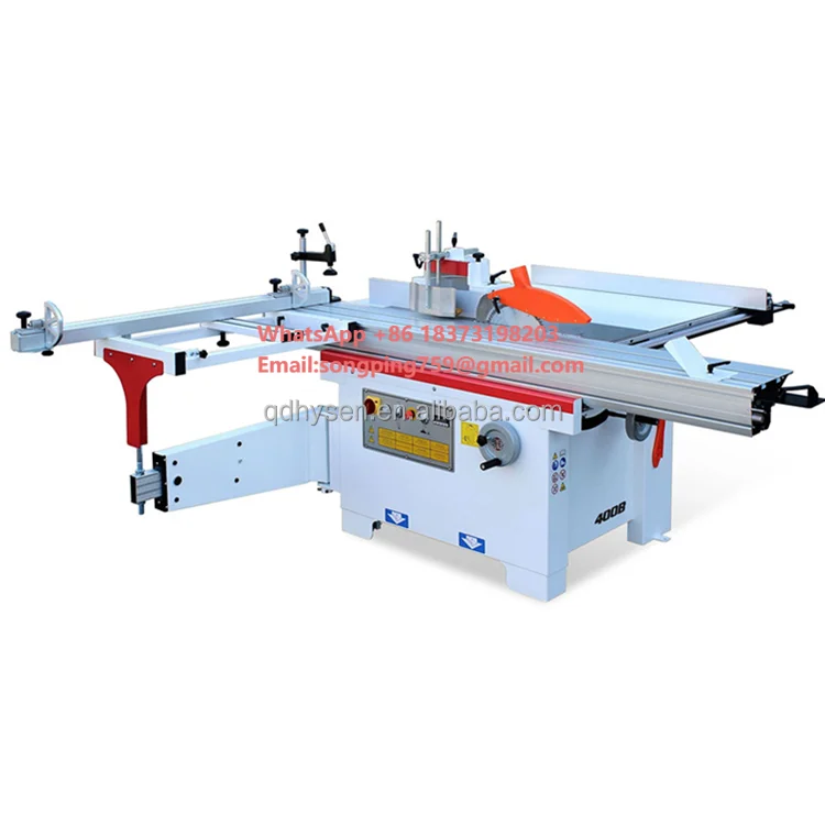 Two Functions Woodworking Combined Machinery Panel Saw and Spindle Moulder Sicar Combination Woodworking Machines