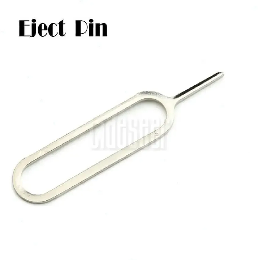 1000pcs Universal Metal Sim Card Tray Pin Ejecting Removal Needle Opener Ejector for iPhone Samsung Galaxy Xiaomi HTC etc