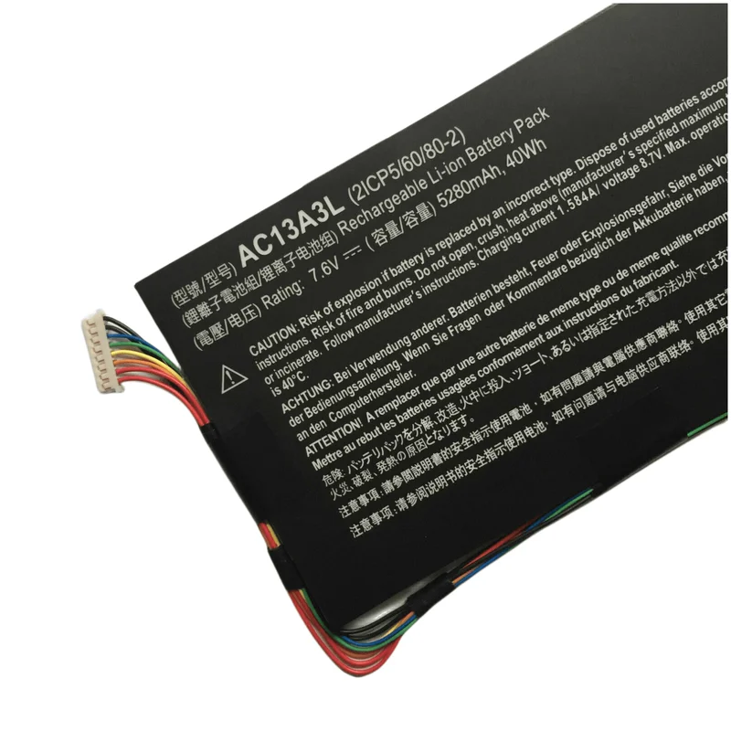 Authentic AC13A3L Battery Suitable for Acer Aspire P3-131 P3-171 X313 X313-E X313-M P3-171