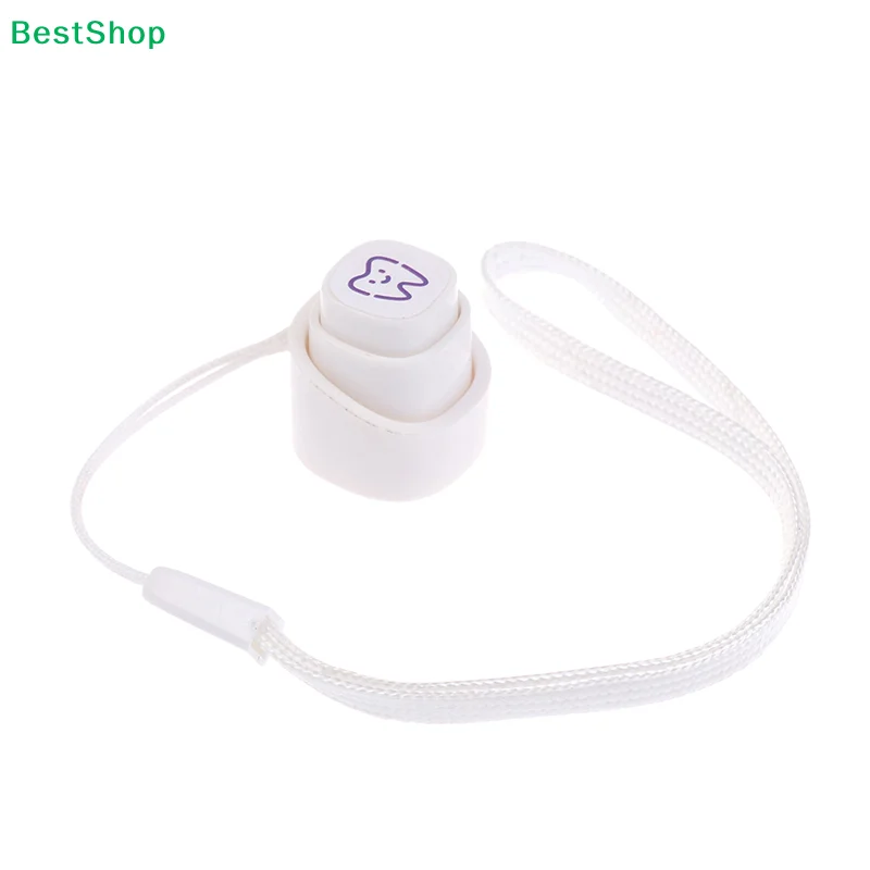 ♥Cute Tooth Icon Single-Button Stamp - 10mm Mini Self-Inking Stamper for Diary, Planner & Journal Decoration