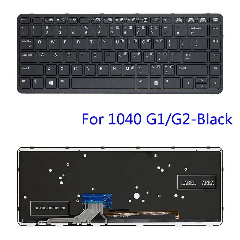 f  For HP ELIteBook FOLIO 1000 1040 G1/G2 1040 G3 Laptop Backlit Keyboard