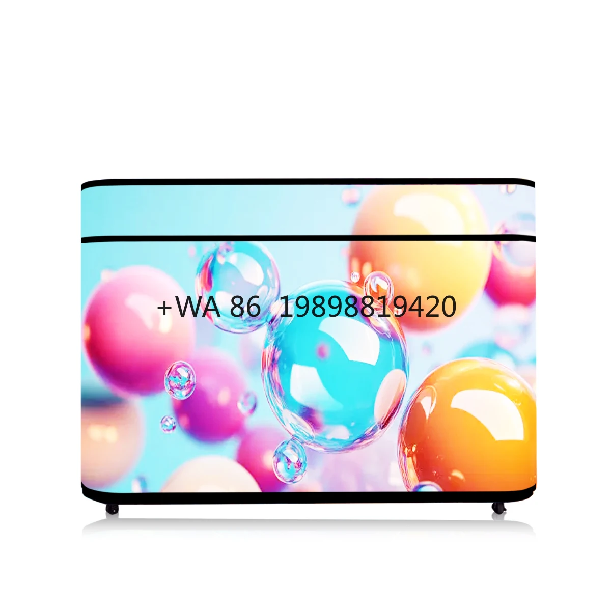 Aluminum Mobile Indoor Bar Stage Facade Portable Led Video Display Retail Screen Case DJ Booth Table for Night Club DJ Booth