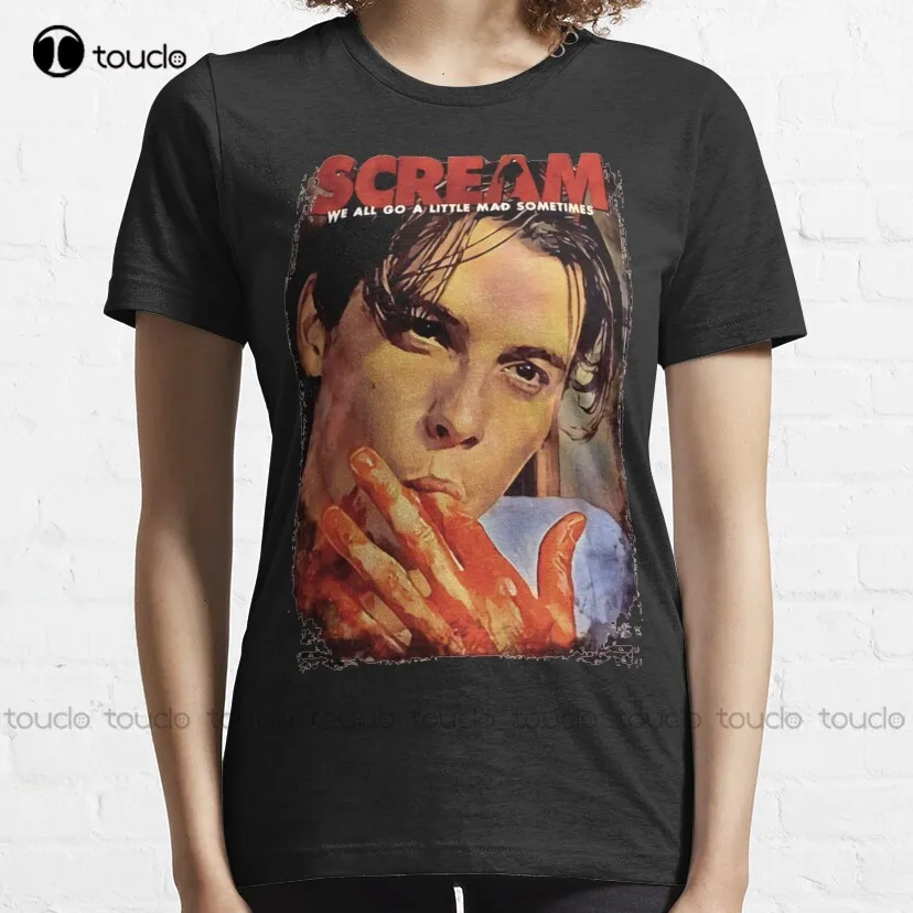 Scream Movie B-Illy Loomis Skeet Ulrich T-Shirt Oversized T Shirt Custom Aldult Teen Unisex Digital Printing Tee Shirt Xs-5Xl