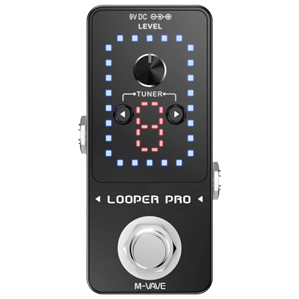 M-VAVE Looper Pro Electric Guitar Effect Pedal Looper Electric Instruments Universal Effect Pedal Electric Guitar Accessories