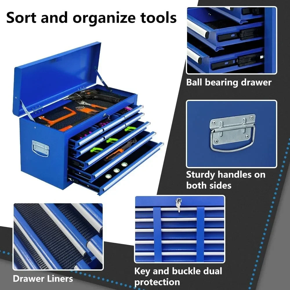 Rolling Chest,13-drawer Box Organizer with Wheels,Large Storage Cabinet with Sliding Drawers,High Capacity