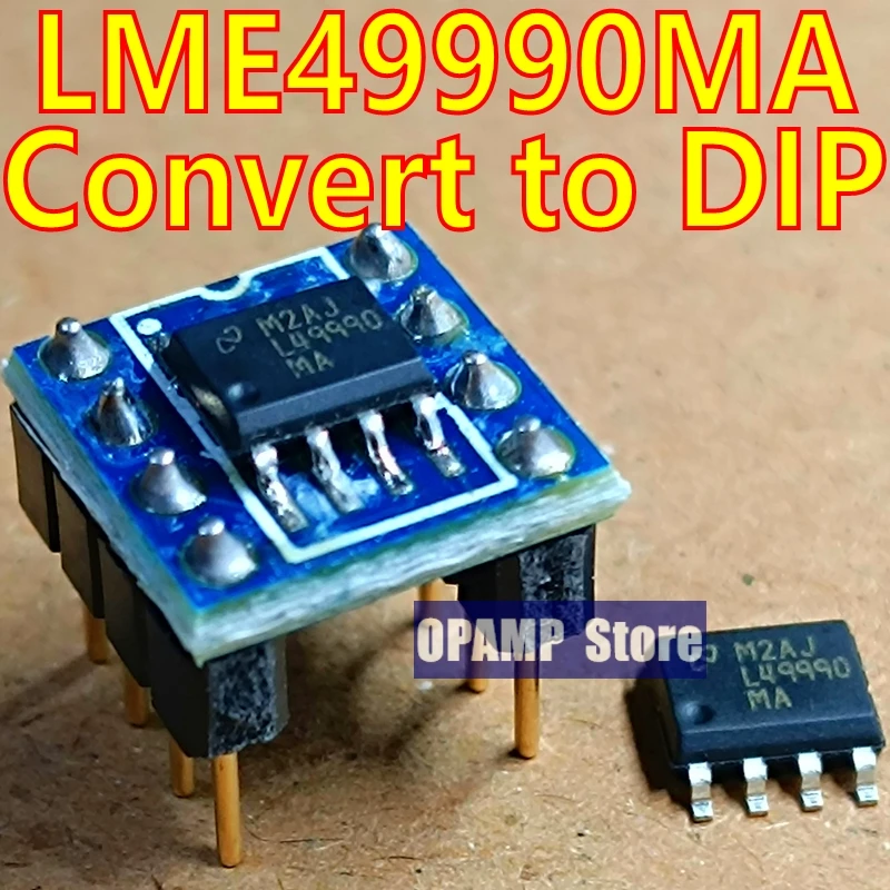 LME49990 L49990MA LME49990MA single OP AMP can convert to dual OP AMP SOIC&DIP all stock HIFI audio upgrade