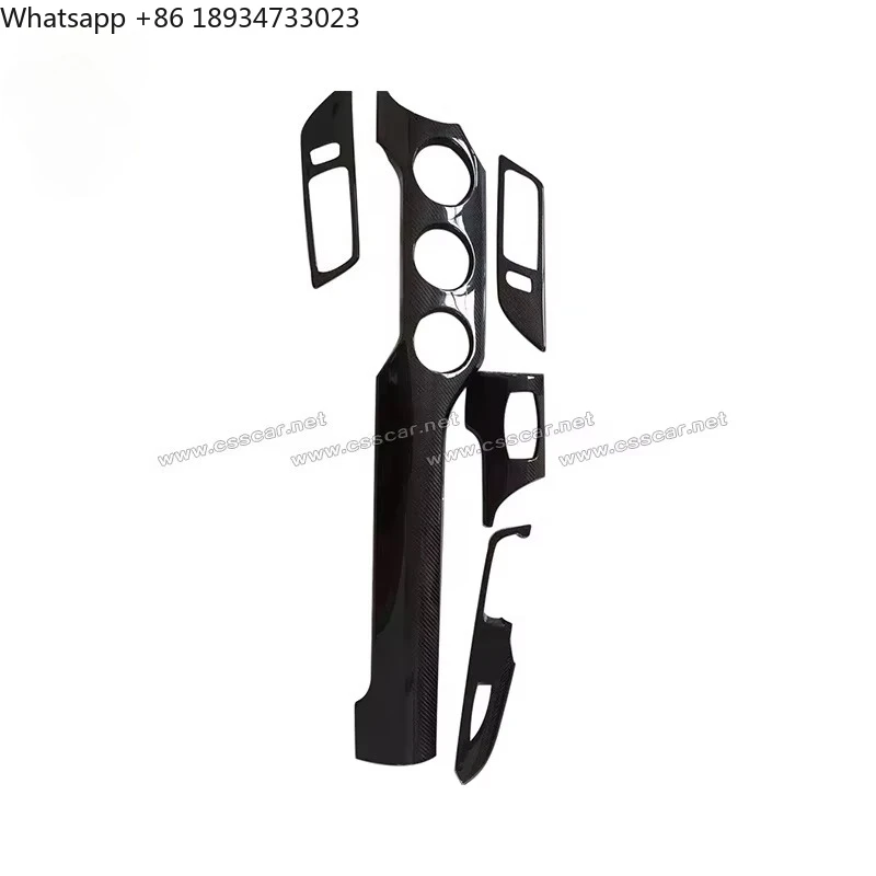 

High Quality Carbon Fiber Interior Trims Instrument Panel Trims Set for Fo-rd Mustang 2013 2014 Year