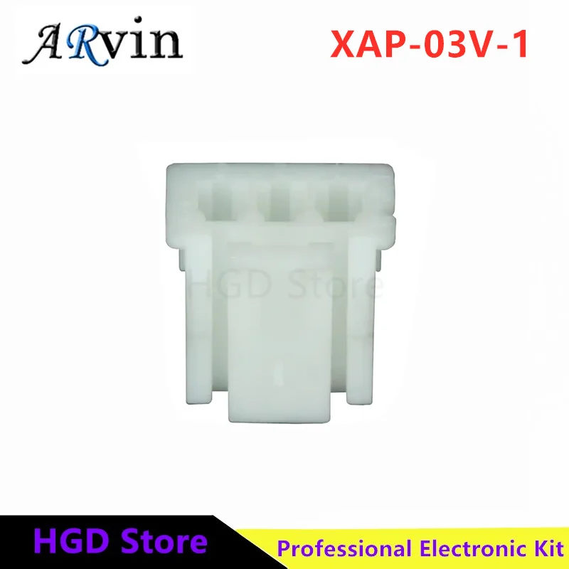 100pcs JST connector XAP-03V-1 connector rubber shell 3Pin 2.5mm spacing matching terminal stock