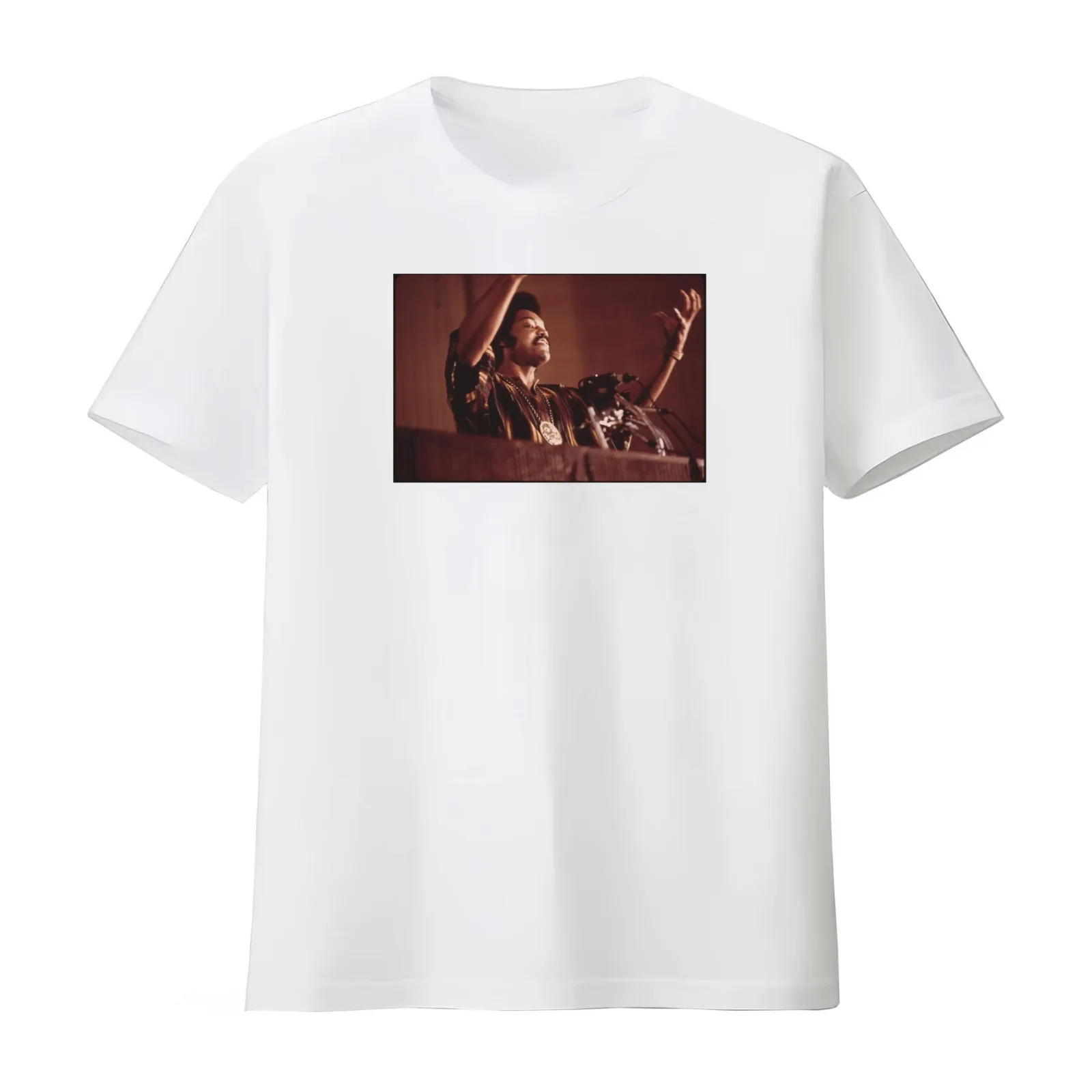Jesse Jackson 1973 The Rev. T-Shirt Summer Casual Cotton Tee Unisex Men Women