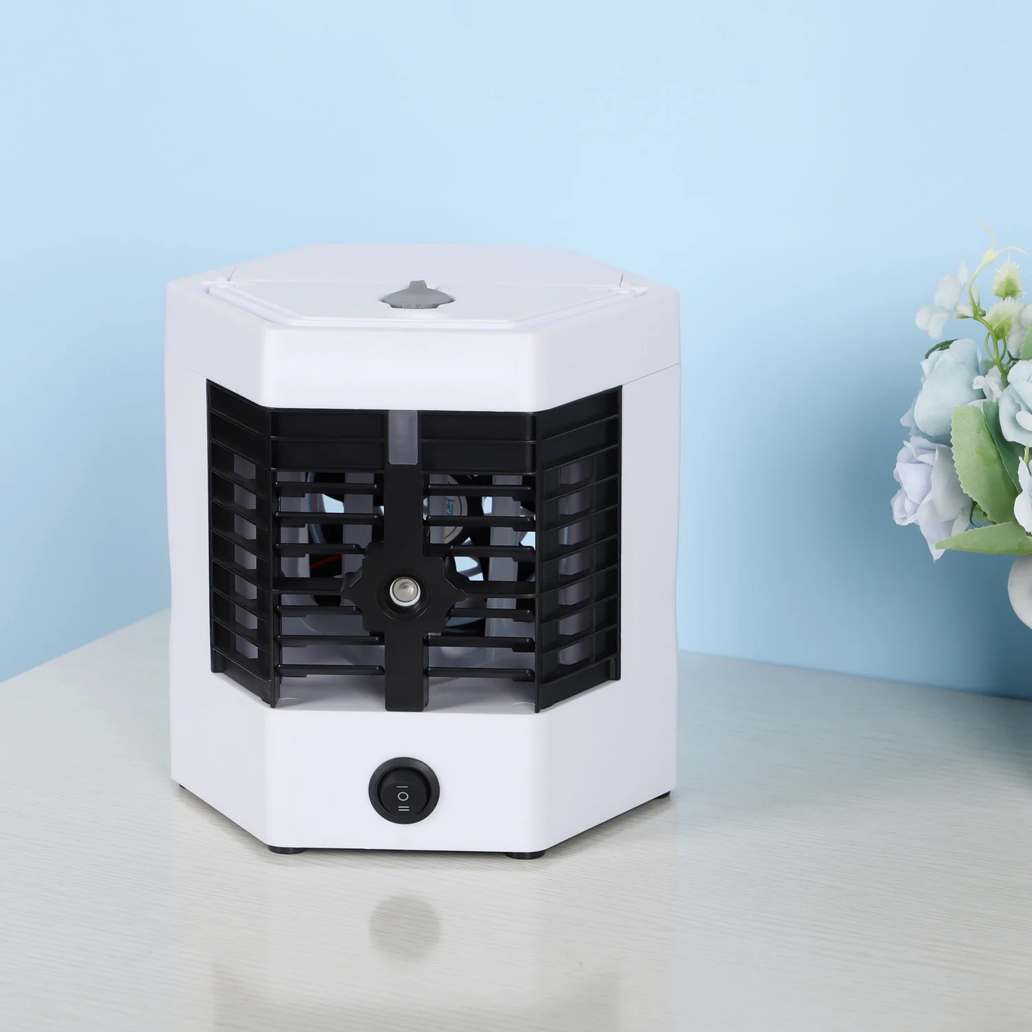3 in 1 Portable Air Conditioner, Humidifier and Fan - with USB Charging, Suitable for Home and Office Use, Great for cooling, humidifying and air purification in home and office, Portable Air Conditioner view 8