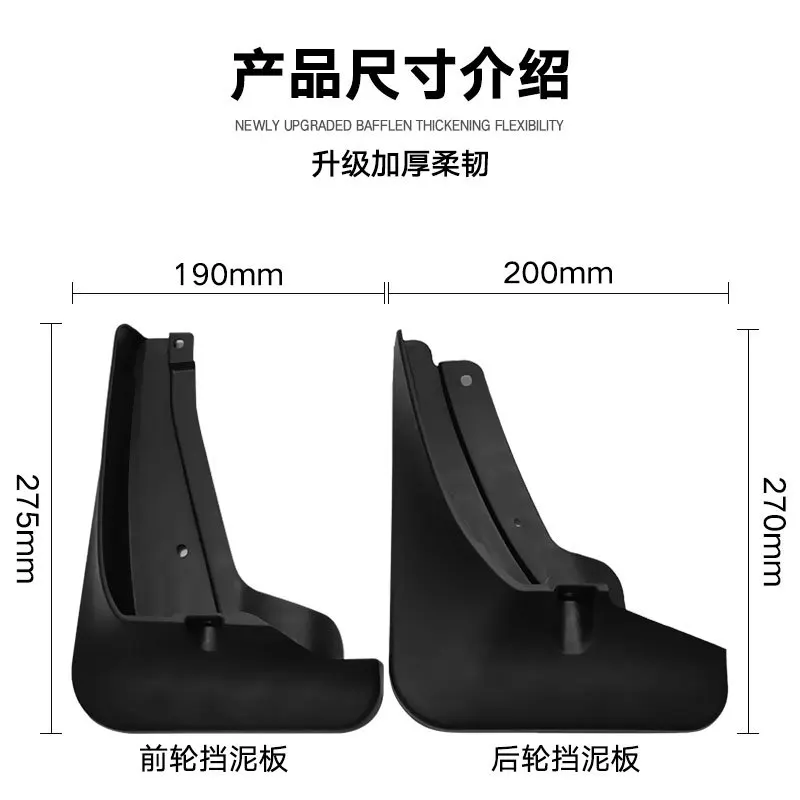 For Viloran 2020-2021 Car mudguard decorative panel, tire mudguard, wheel hub mudguard Beautify car wheels auto parts