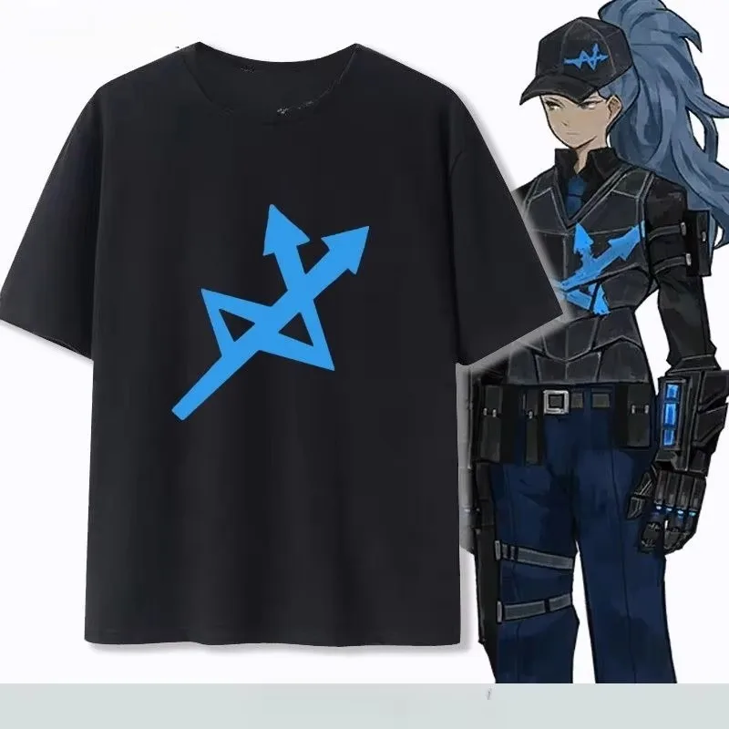 Library of Ruina Short-sleeved T-shirt for Casual Game-related WARP Style Wear and Trendy Fashion
