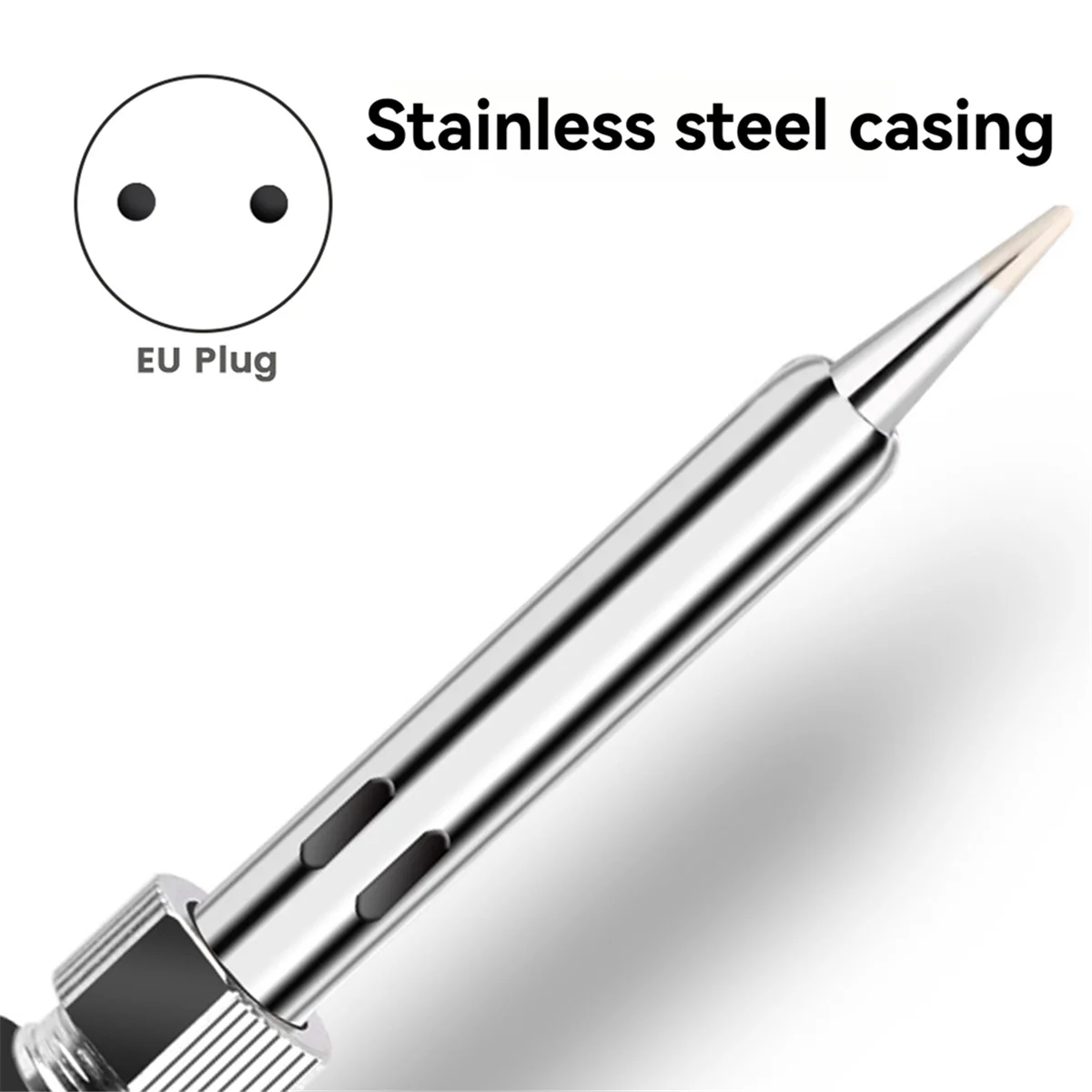 A002 220V 60W EU Plug Soldering Iron Temperature Electric Soldering Iron Hot Pencil Soldering Repair Tool EU Plug