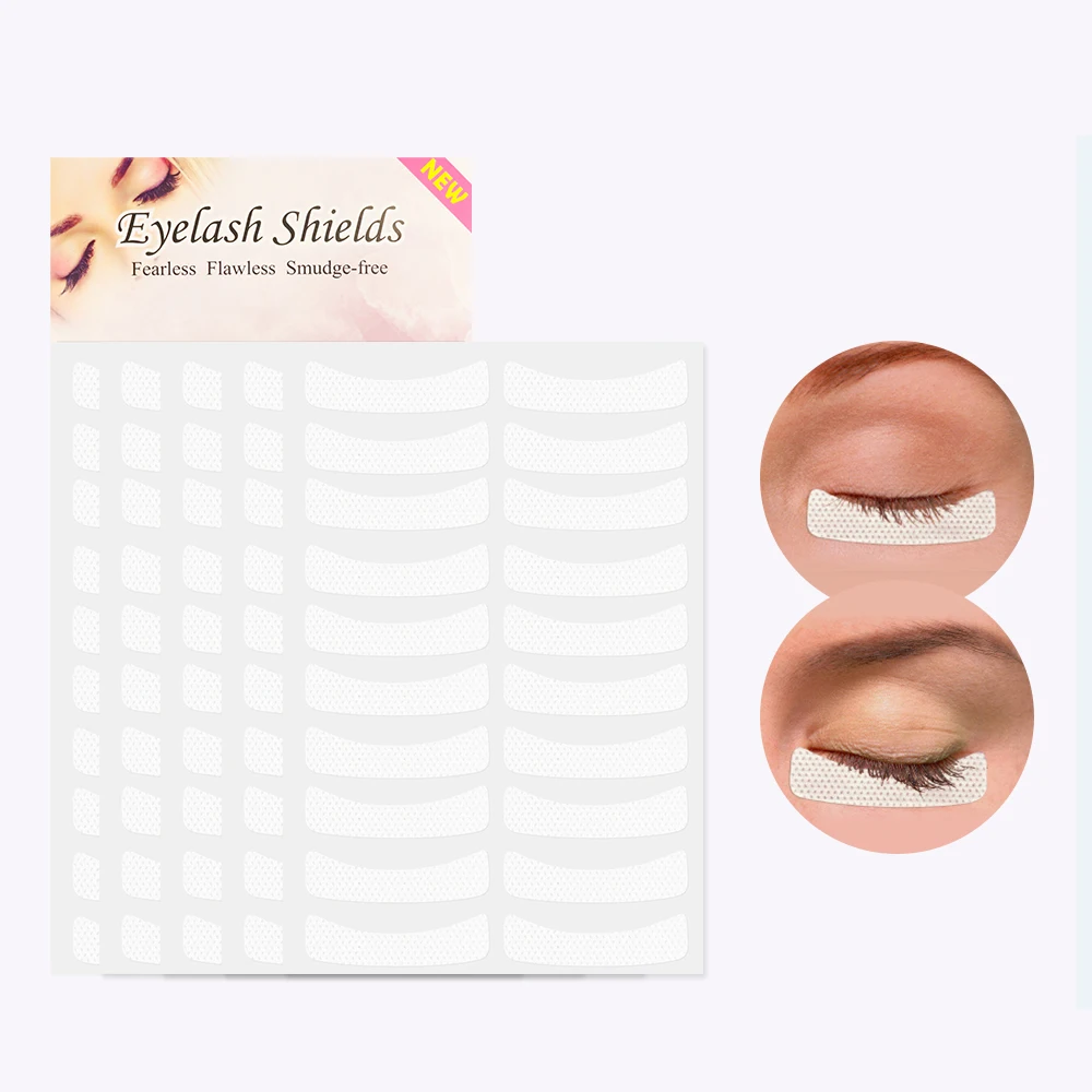 100 Pcs Non-woven Eyelash Extension Patches Under Eyes Pad For Grafting Eyelash Sticker Makeup Tools Supplier