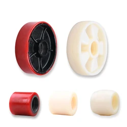 Forklift Wheel Manual Truck Accessories Iron Core Polyurethane PU Wheel Hydraulic Truck Nylon Wheel