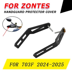 For ZONTES 703F 703 F ZT703 2024 2025 Accessories Handguard Protector Cover Hand Guards Handlebar Windshield Enhanced Bracket