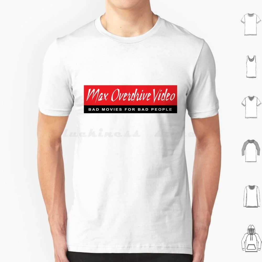 Max Overdrive Video-The Best Films In Any Universe T Shirt Cotton Men Women DIY Print Sandman Slim Richard Kadrey James Stark