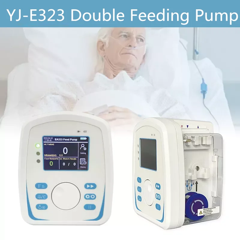 Hot sale adults  color screen feeding pump hospital equipment enteral medical equipment feeding pump