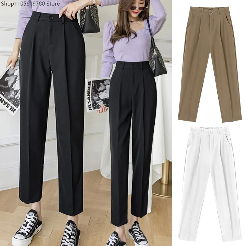 Women Formal Wear Korean - Women Korean Style Straight Leg Pants