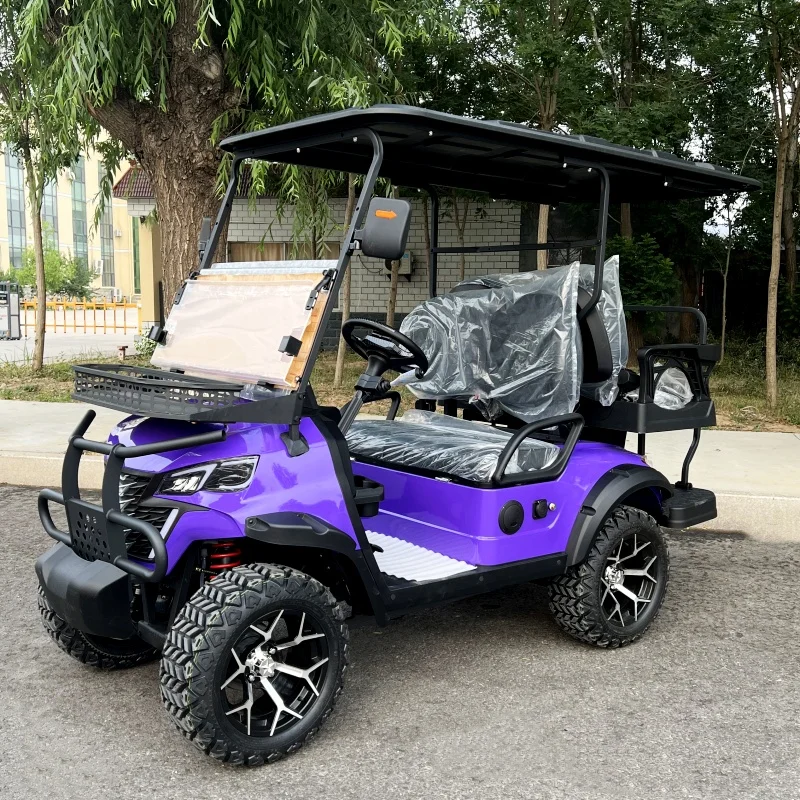New Mold Street Legal Electric Golf Cart 4 Best Supply Disc Brake 2 4 6 Seater Club Golf Cart Optional Fuel & Pure Electric Car