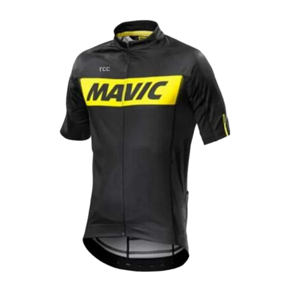 RCC MAVIC Cycling Jersey SPF 50+ Men Women Cycling Jersey 2024 Fashion Bike Jersey Pro Team High Quality Cycling Shirt MTB Road