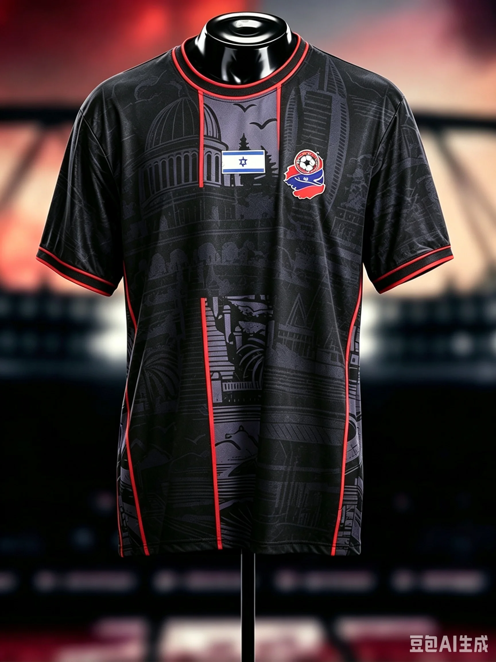 Sommer-Fußballtrikots für Herren, Radsport-Shirts, Hapoel Beer Sheva Heim- und Auswärtstrikots, Schnelltrocknende Trikots, Team-Uniform, Familien-Set – Detail 7
