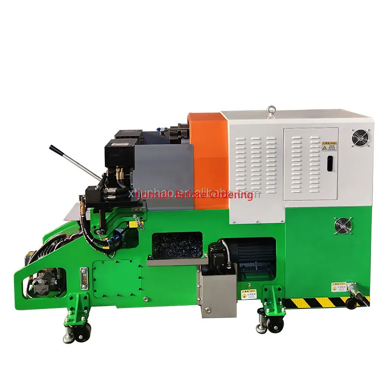 Macchina per la produzione di filettatura ad alta velocità Laminatrice automatica per tubi e tubi da 4 pollici