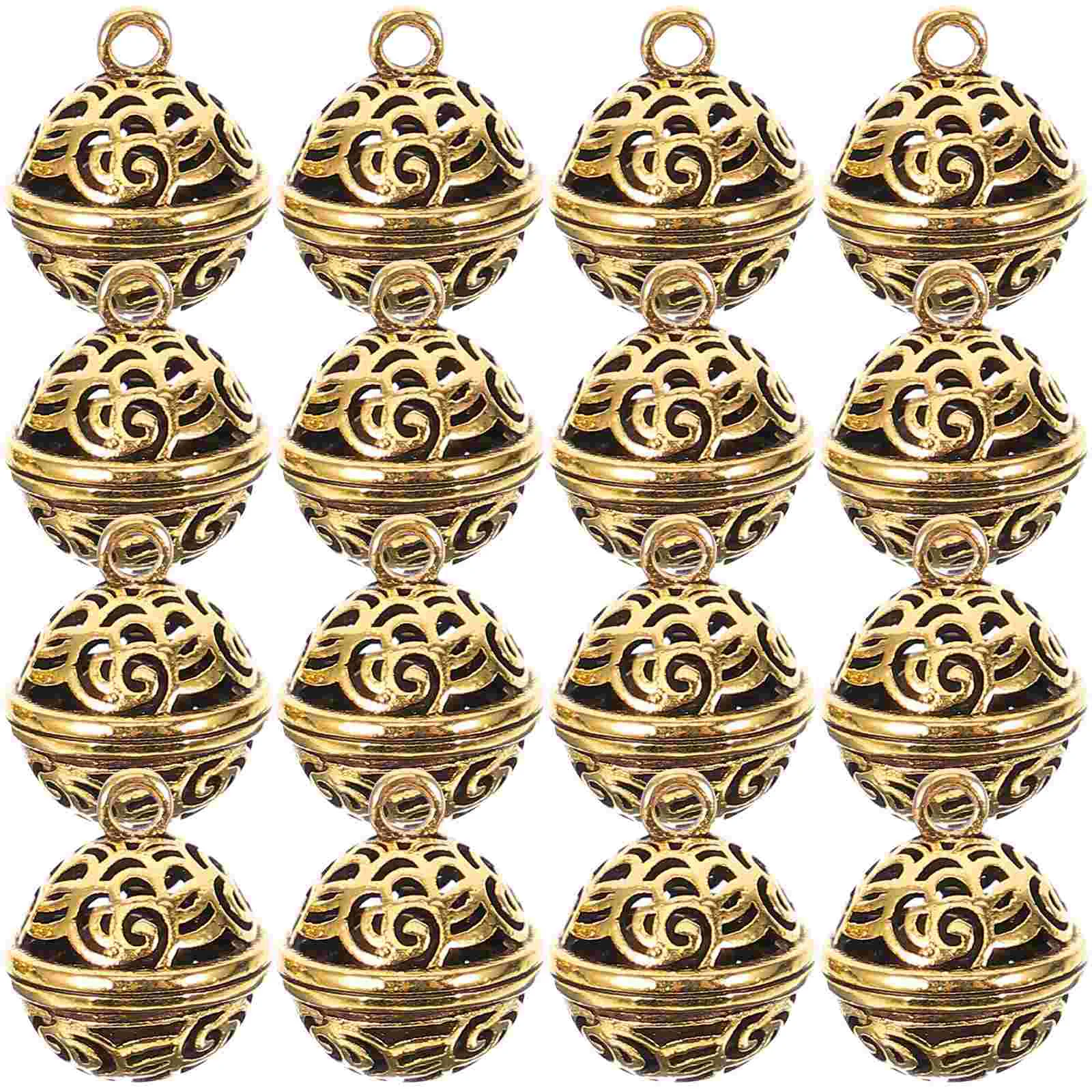

Hollow Bell Mini Bells Crafting Pendants Christmas Vintage Decorations DIY Decorative Retro Style