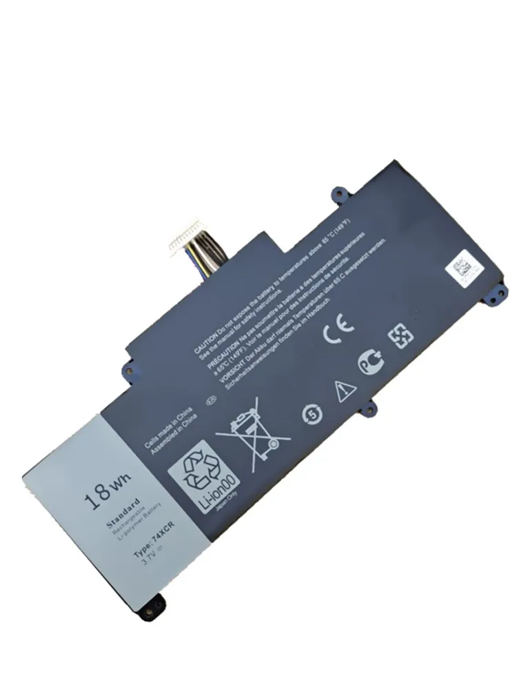 Imagem -02 - Bateria do Portátil 74xcr para Dell Local Pro 5830 074xcr T01d Vxg6 X1m2y Tablet Série 3.7v 18wh