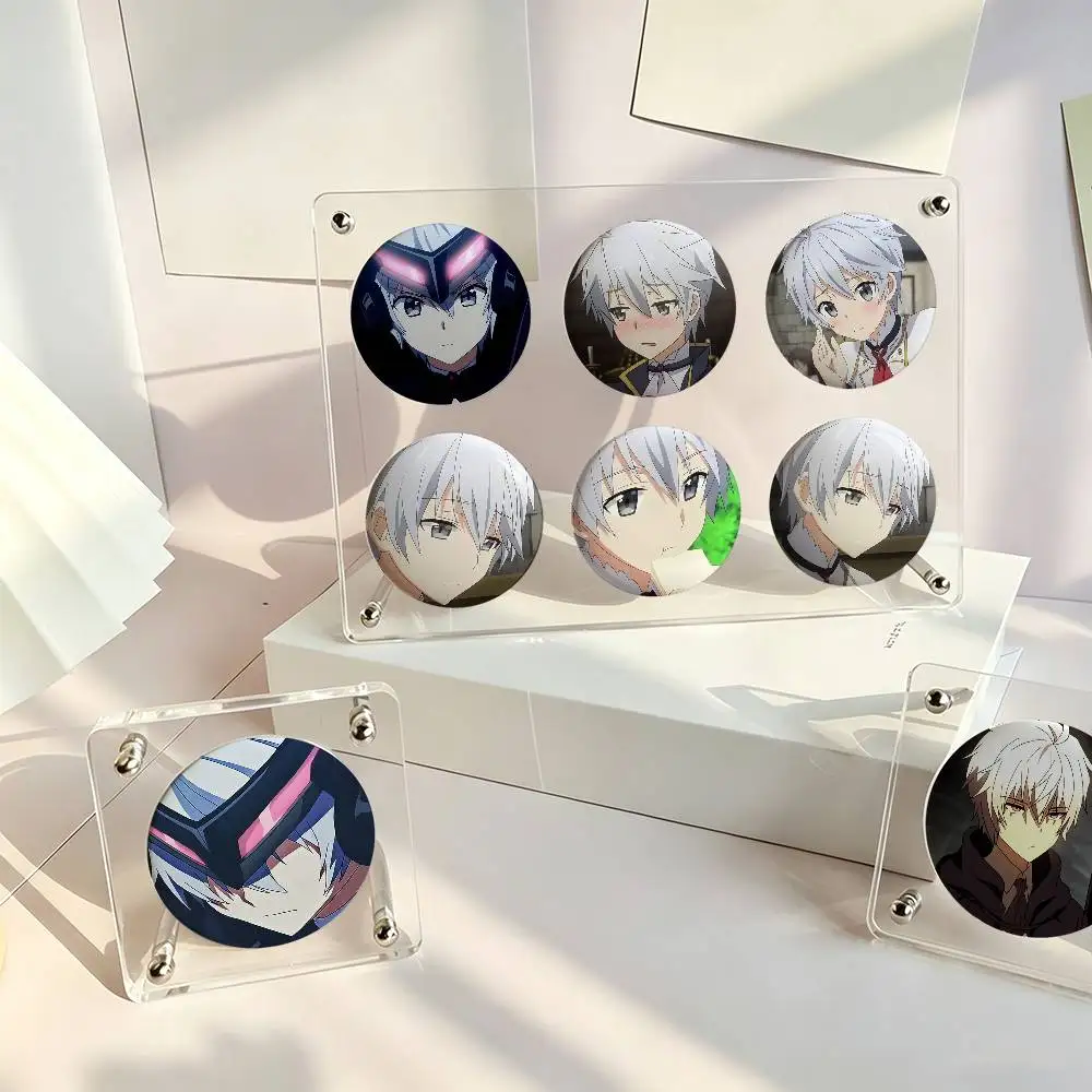 1pc Lux Arcadia Anime Characters Cartoon Style Badge Brooches On Backpack Decoration Round Enamel Pins For Accessorys