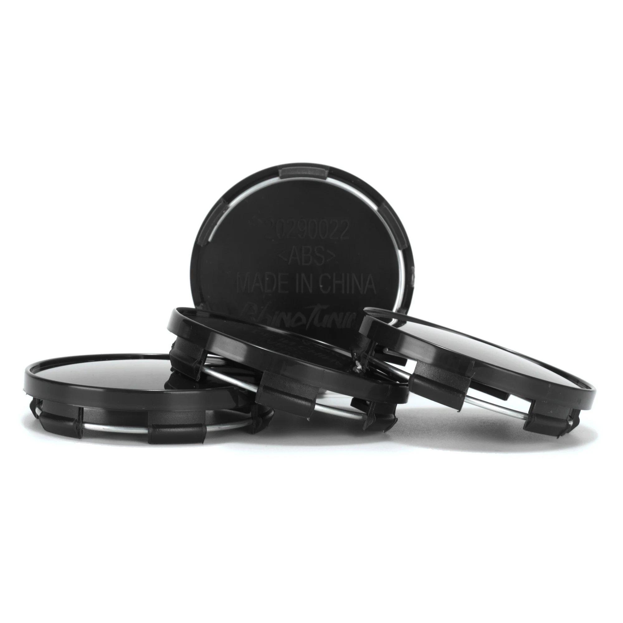 CFPerformance 4 Stück 65mm/2,56" Außendurchmesser 61mm/2,4" Innendurchmesser Radnabenabdeckung Reifenfelgenabdeckung Schutz Dekorationen Auto-Styling-Zubehör – Detail 3