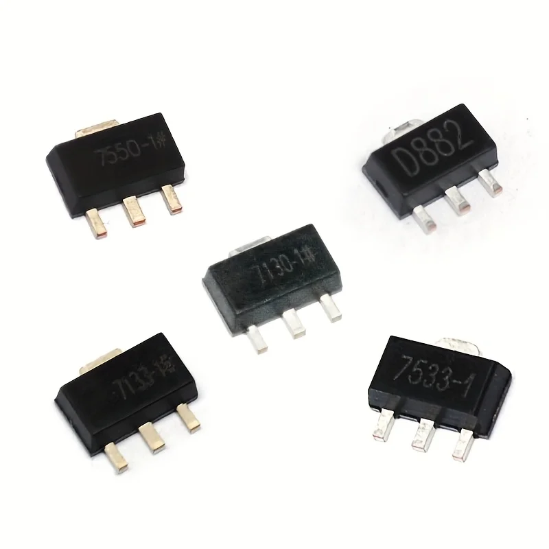 SMD Voltage Regulator Assortment SOT89 SOT223 TO252 LDO AMS1117 2.5V 1.2V 1.8V 3.3V 5V, 6V, 8V, 9V, 12V, 15V, 100mA, ADJ KIT Set