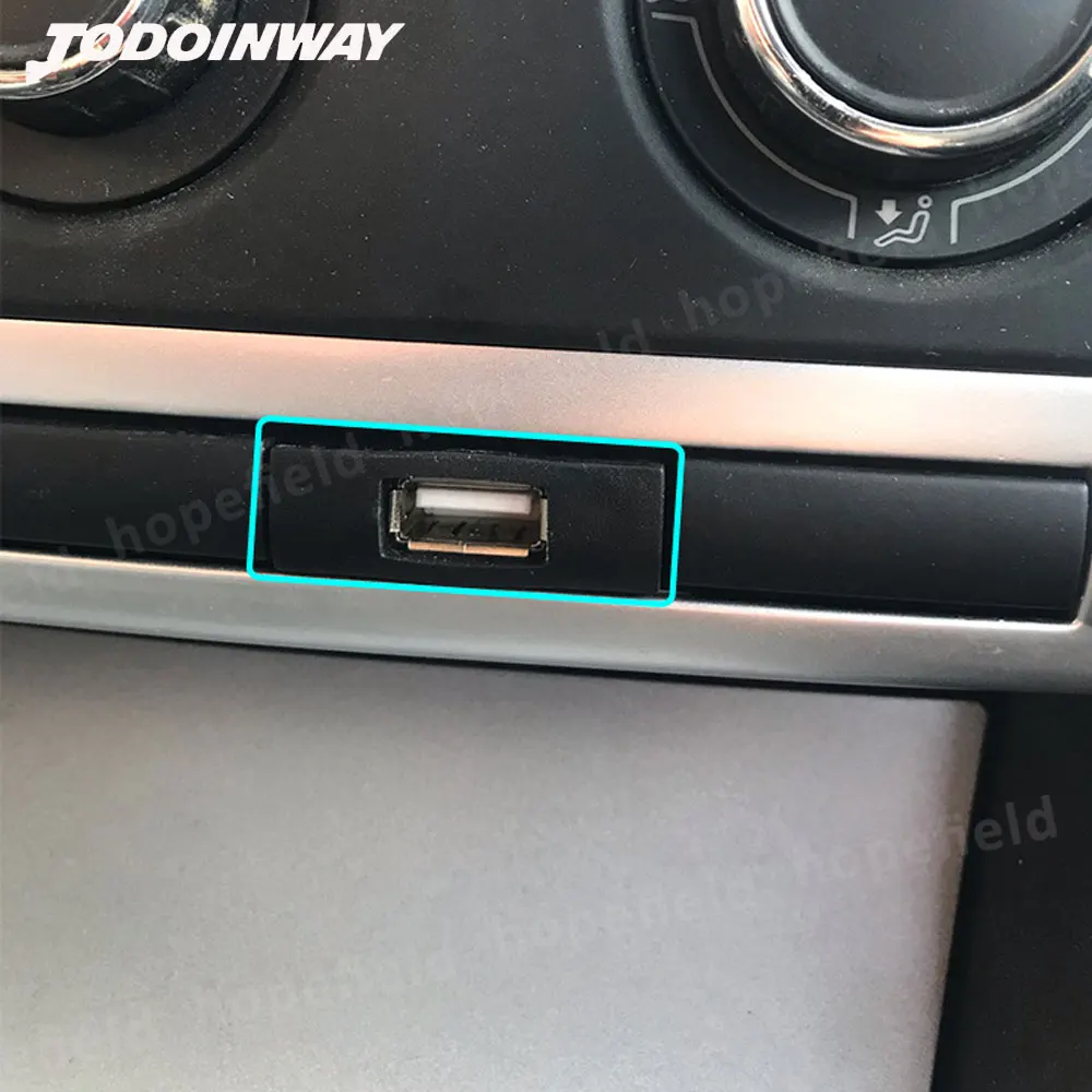 RCD510 RCD315 Adapter kabla USB 4-pinowa wtyczka gniazdo radiowe Do Skoda Octavia 2 Golf 5 Jetta tiguan mk1 passat b6 akcesoria tuningowe