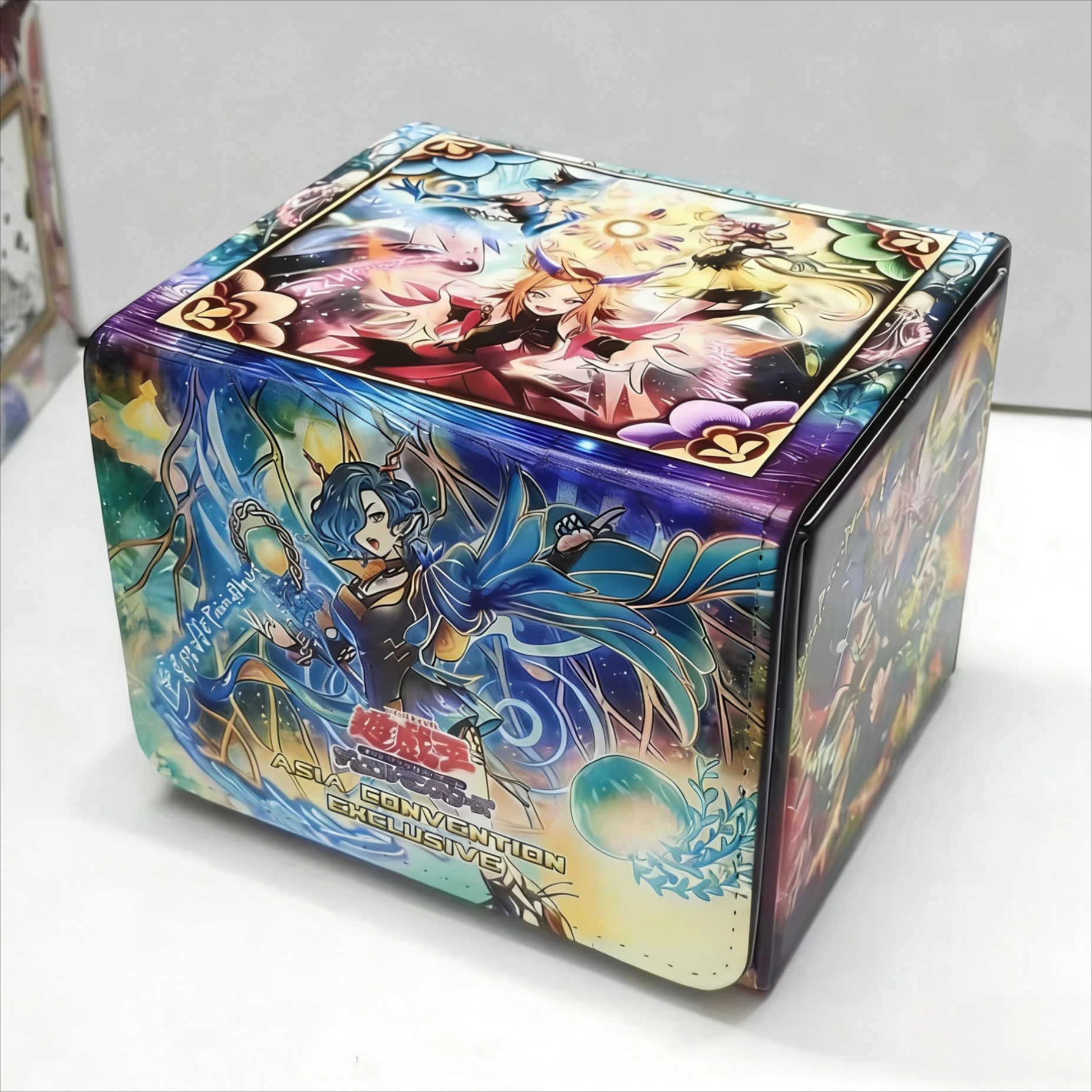 Yugioh Elfnote Tinia Play Mat Deck Box Yu-Gi-Oh! TCG OCG Trading Card Games Mat Duel Plate Rubber Card Mat Mouse Pad view 4