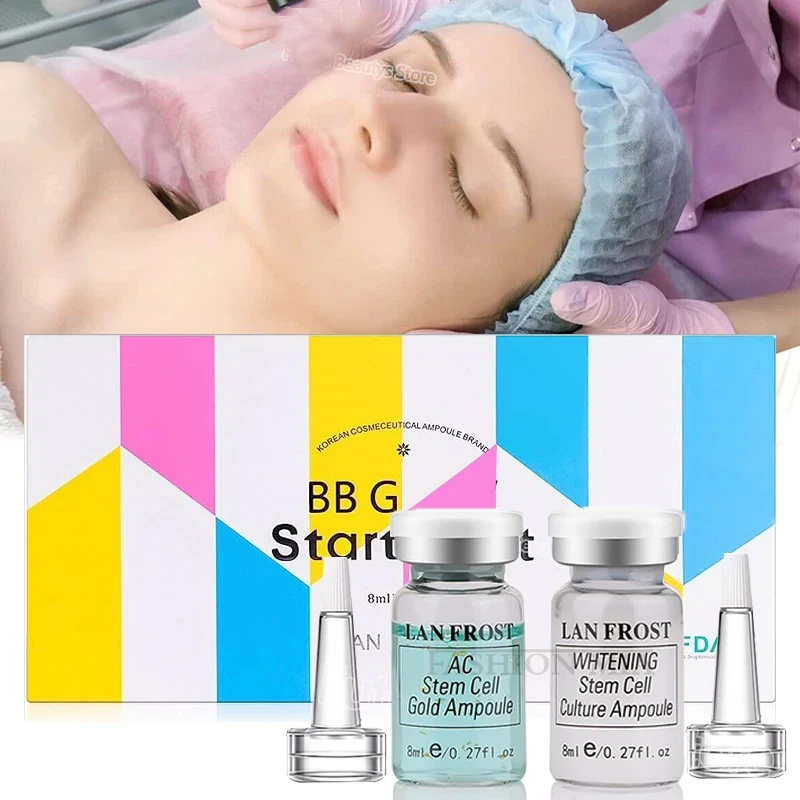 

8ml BB Cream Glow Starter Kit Niacinamide Ampoule Essence Nourishing Hydrating Facial Skin Care Beauty