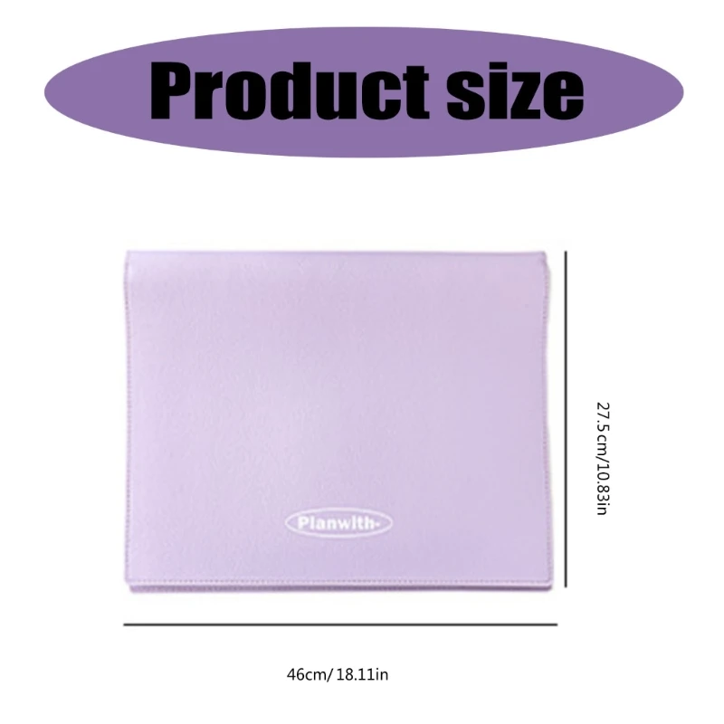 Binderplaner PU Notebook Journal 68 Seiten Gridged/Dotted/Gesinter für Schüler 601d