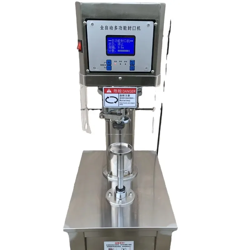 

Semi-automatic electric soft drink aluminum tin can sealing machine manual beverage bottle sealing machine