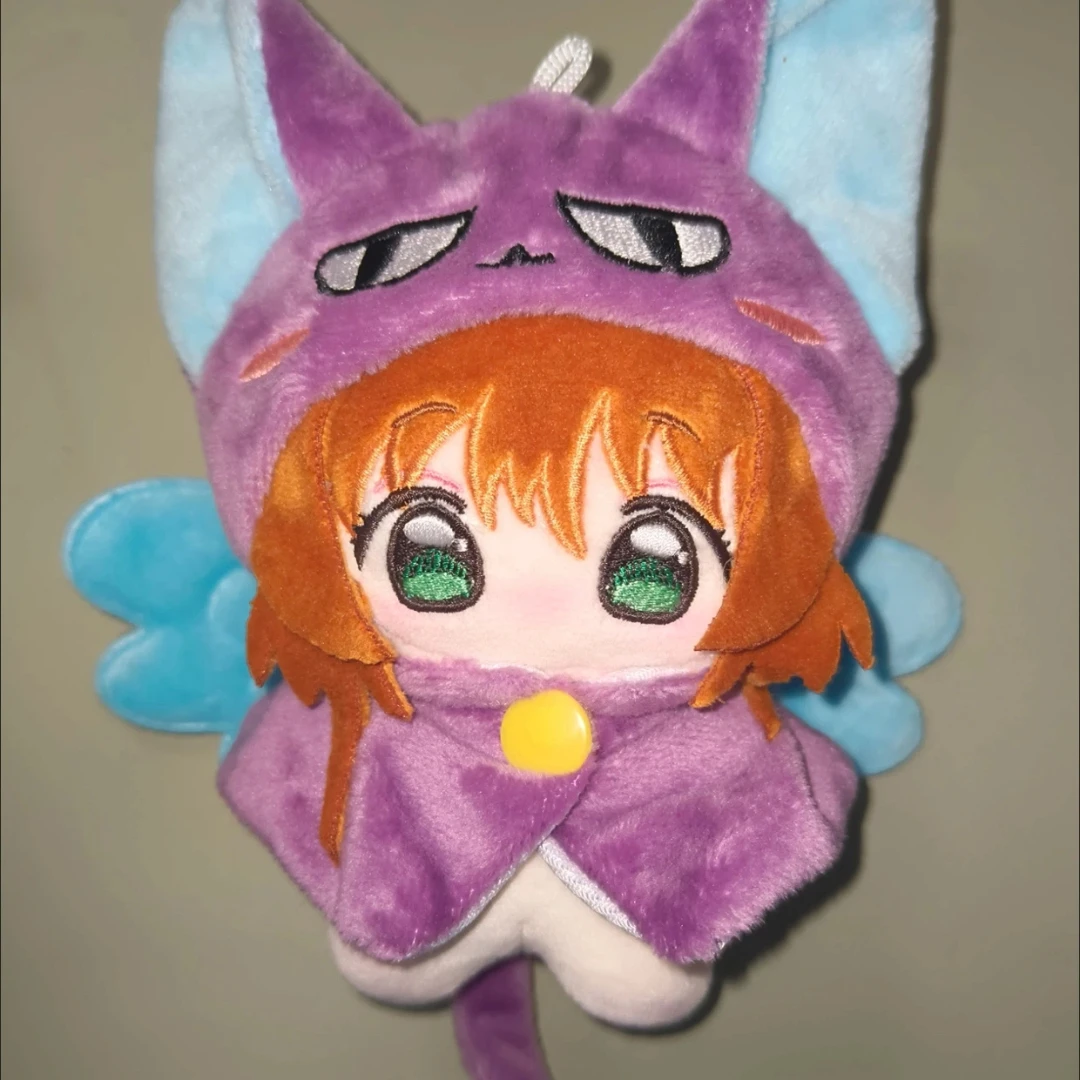 Figuras de KINOMOTO SAKURA de Anime japonés de 10cm, muñecos de juguete, llavero, mochila, juguetes para niñas, regalo de Navidad para fanáticos