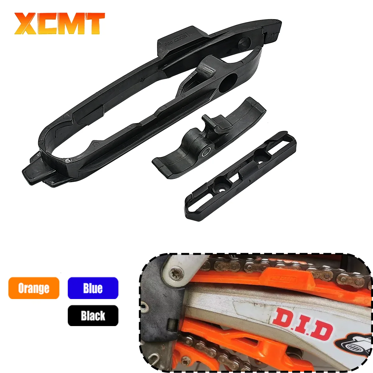 

Motorcycle For KTM Chain Guide Slider Swingarm and Brake Hose Clamp SMC ENDURO SX SXF XC XCF 125 150 250 300 350 450 690