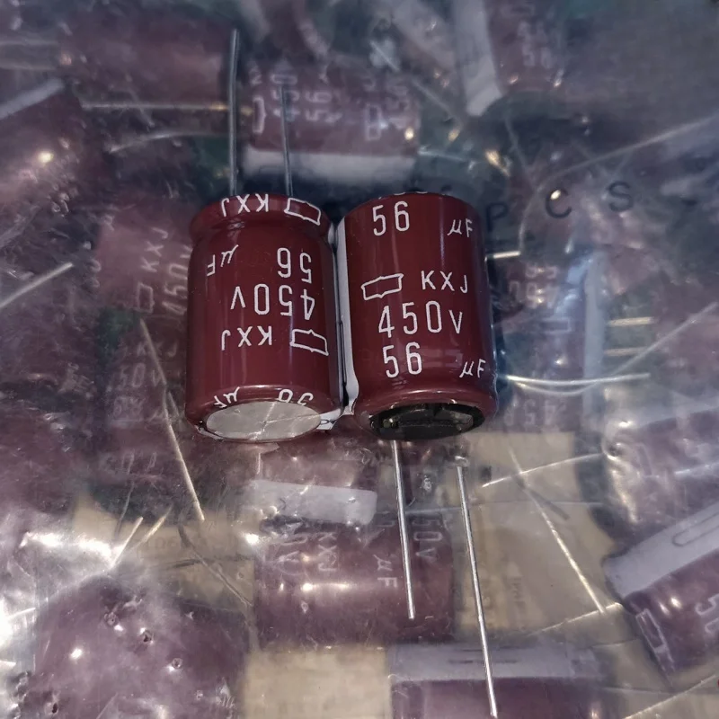 

5PCS 56UF 450V Black Diamond Capacitor 450V56UF 18X25 KXJ High Frequency Low Resistance Short Pin