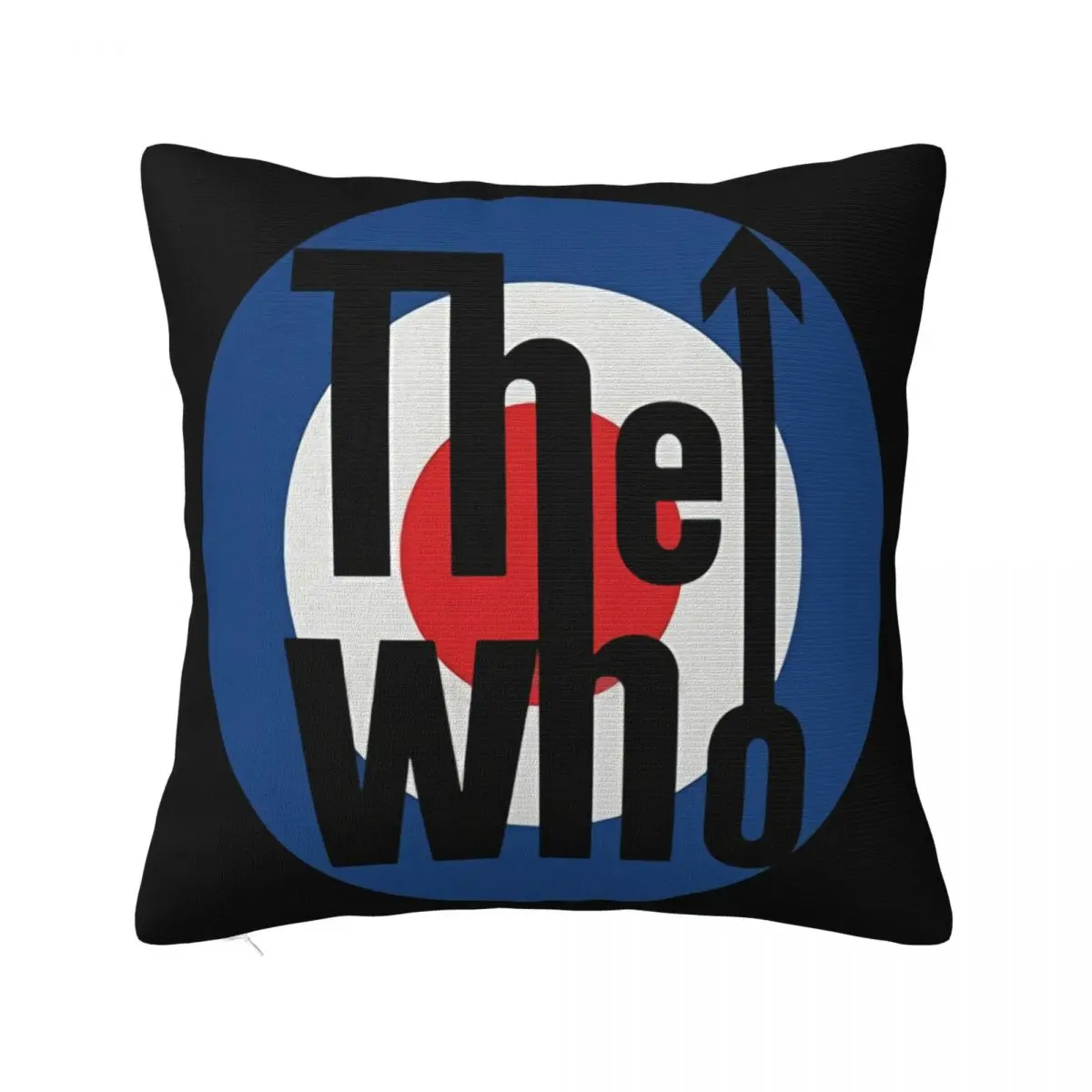 Shack Mens The Who Target Rock Music Officially Licensed Sbz6358 Pure Crewneck Personality Top Women Pillow Case