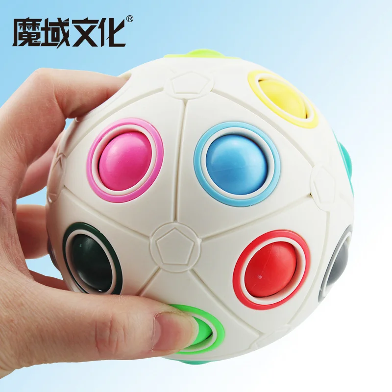 Magic Domain Culture Rainbow Ball Rubik\'s Cube 8 holes 12 holes 20 holes Special-shaped creative fingers