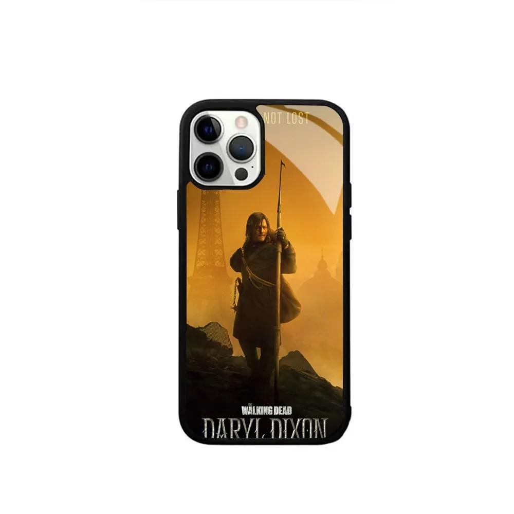 The Walking Dead Daryl Phone Case For IPhone 16 15 14 13 Pro Max 11 12 Mini Alex Mirror For Magsafe Wireless Charging Cover