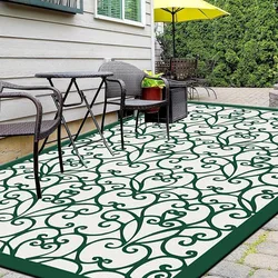 French Garden Camping Carpet Large Size Mat Waterproof Moisture-proof Outdoor Picnic Blanket Grass Mat Tent Site Area Soft Rug