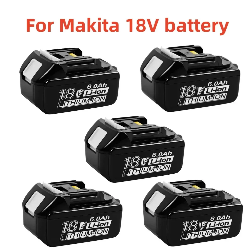 

6000mAh for Makita 18V Battery Rechargeable Power Tools Battery 18V makita with LED Li-ion Replacement LXT BL1830 BL1860 BL1850