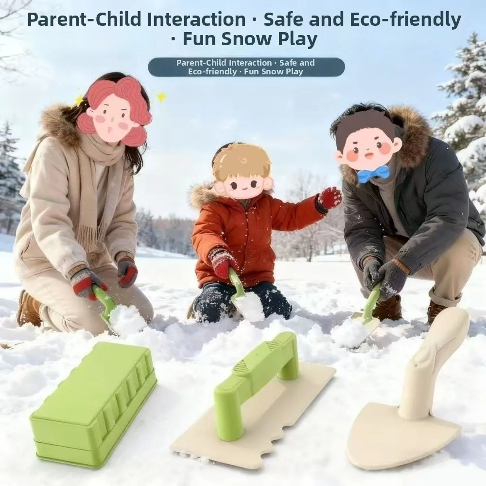 3pcs Walls Molds Tool Digging Shovel Digging Tool Shovel Sandbox Beach Tool Set Castle Building Kids Sands Tool Outdoor