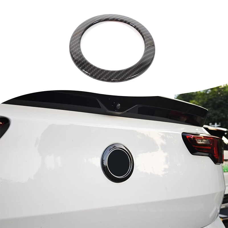 

Для BMW X2 U10 2024, ABS углеродное волокно, задний значок автомобиля, логотип, эмблема, кольцо, декоративная крышка багажника, автомобильные аксессуары