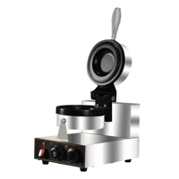 Electric UFO Burger Machine Grill Gelato Panini Press Making Machines Burger Maker Commercial Snack Electric Waffle Maker 3