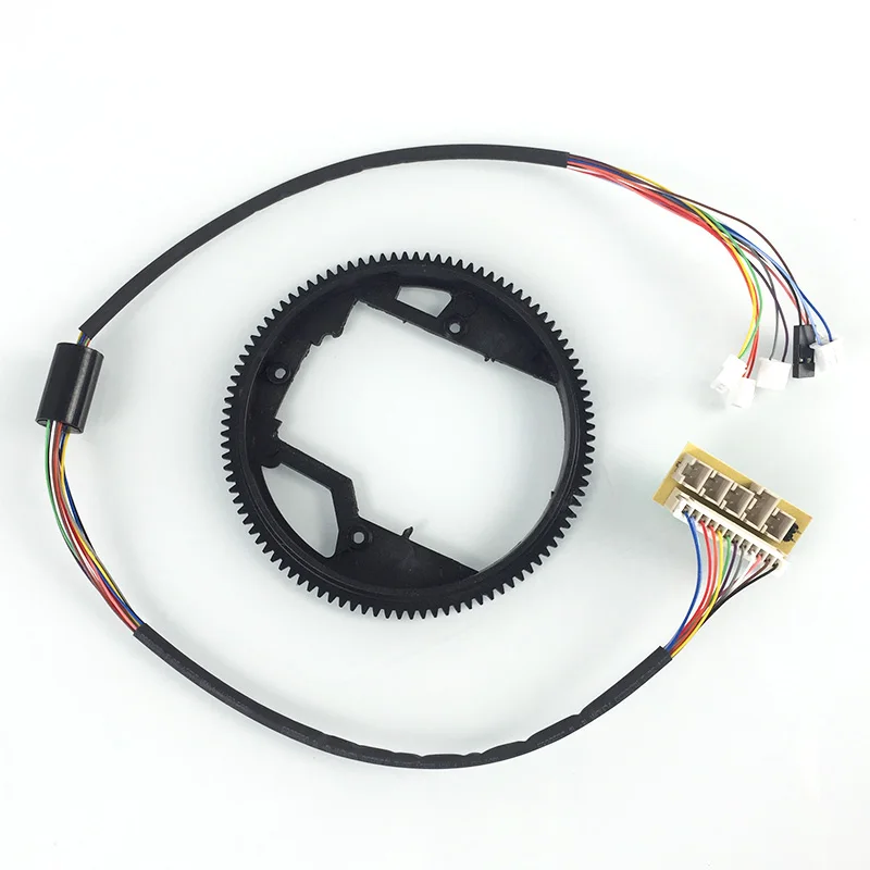 HENG LONG 1/16 Plastic 360 Degree Small Rotating Gear For Electric Slip Ring 12P Remote control  7.0 Tank Model TH19890-SMT4